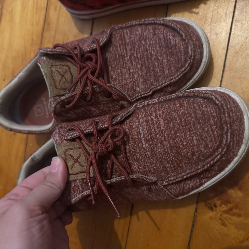 Twisted X Tan and Brown Casual Shoes
